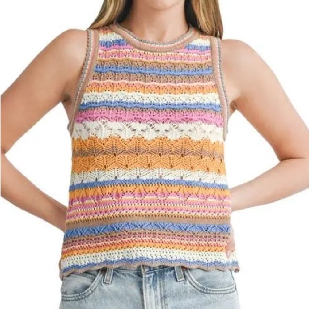 Anthropology All in Favor Tank Sweater
